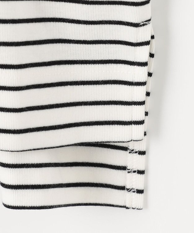 ANY L フライスワイドTシャツ ボーダー