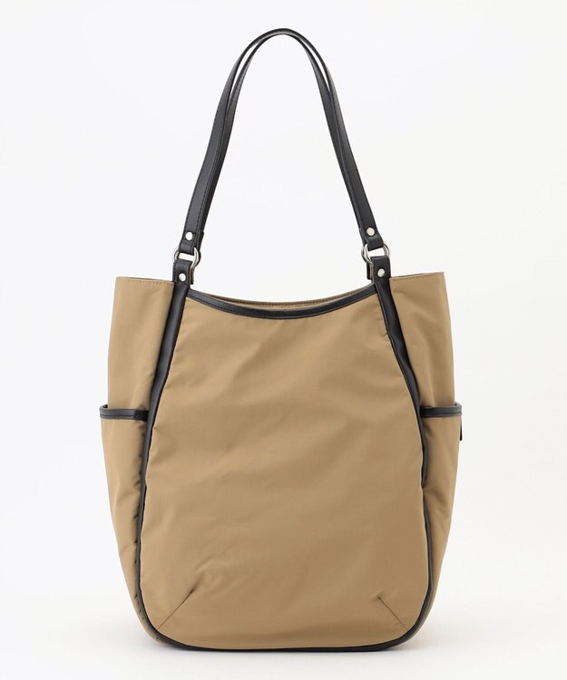 Y'SACCS 【ムック本掲載】タスランナイロントートバッグ midium ベージュ【WEB限定カラー】