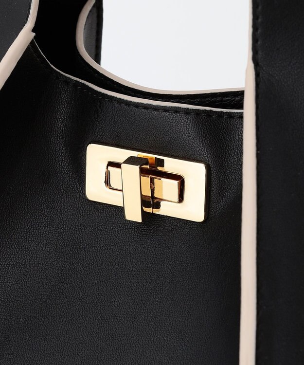 23区 アウトシームトートバッグ ブラック系