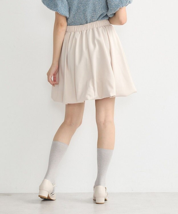 earth music&ecology バルーンミニスカート Beige