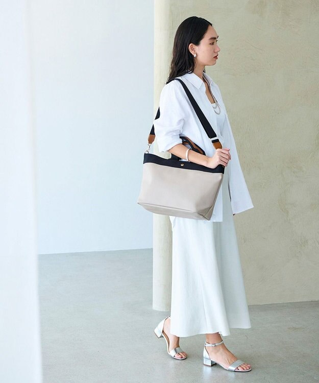 TOPKAPI 【人気色が限定復活！】【Breath TOPKAPI】RIPPLE リプル A4 トート バッグ L（ショルダー付き） トープ