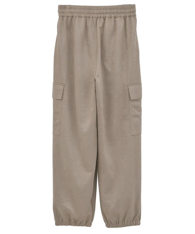 Green Parks スウェードカーゴパンツ Ivory