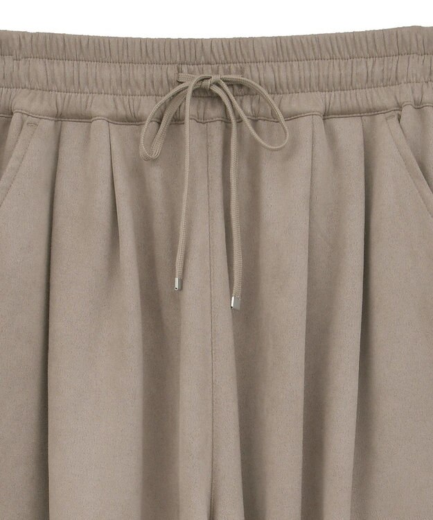 Green Parks スウェードカーゴパンツ Ivory