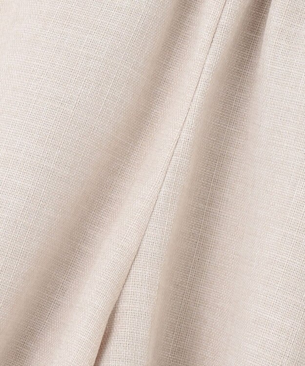 Feroux 【洗える】ベルテッドショート パンツ ベージュ系