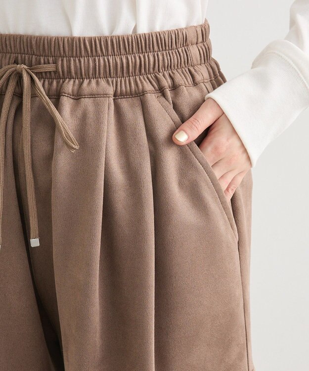 Green Parks スウェードカーゴパンツ Mocha