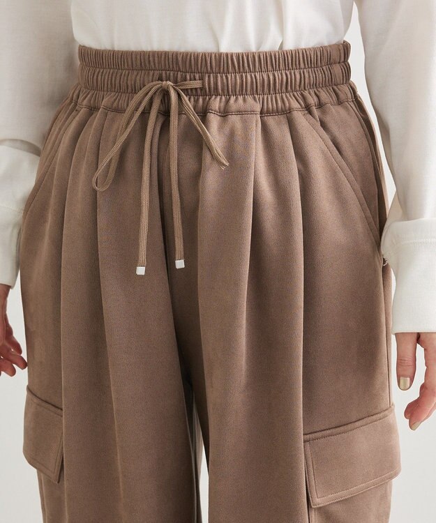 Green Parks スウェードカーゴパンツ Mocha