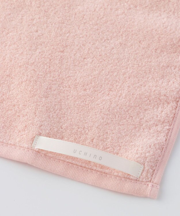 UCHINO 【美容タオル】美肌スキンケアタオル フェイシャルタオル ピンク