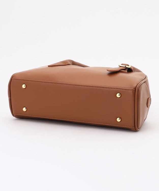 組曲 【加藤ローサさん着用】ハンドバッグ キャメル系