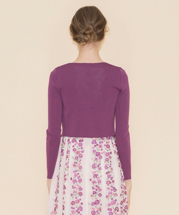 TOCCA 【洗える！】SQUARE BOLERO ボレロ ライラック系