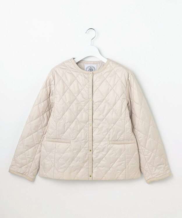 J.PRESS LADIES S 【WEB限定カラーあり】コンパクトタフタキルティング ブルゾン アイボリー系