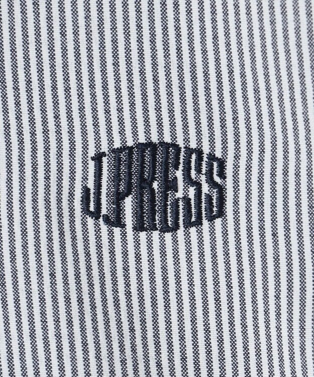 J.PRESS KIDS 【110-130cm】ステンカラー  ライトアウター ネイビーストライプ系
