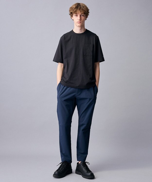 JOSEPH ABBOUD MOUNTAIN 【サステイナブル素材・WEB限定】綿ソロナＴシャツ ブラック系