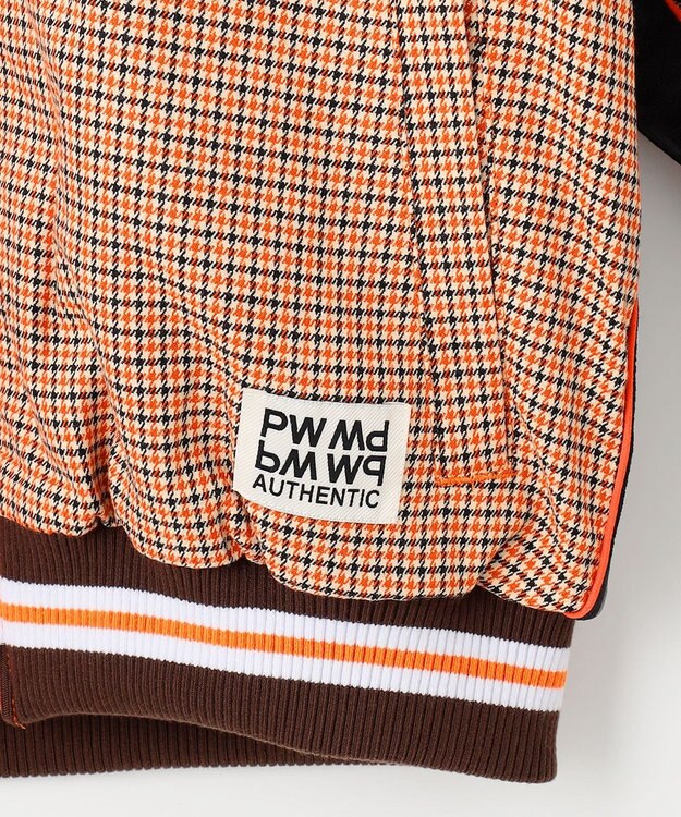 PW CIRCULUS 【WOMEN】CLASSICAL×SPORTY  ジップアップブルゾン オレンジ系5