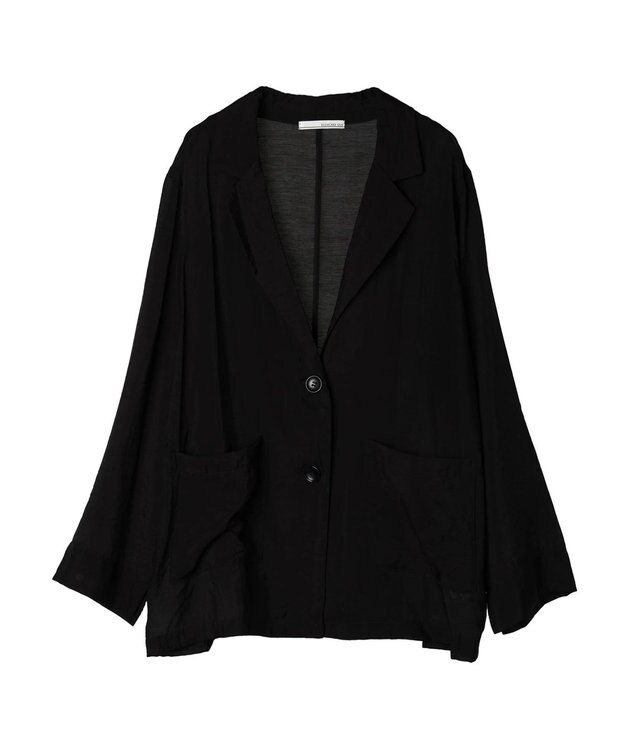 Green Parks ・ＥＬＥＮＣＡＲＥ　ＤＵＥ　シアーテーラージャケット Black