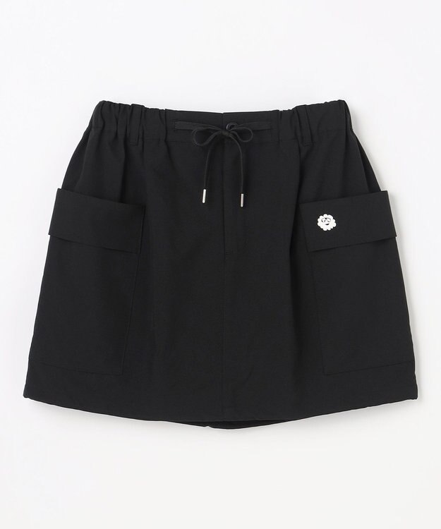 PW CIRCULUS 【 吸水速乾 / ストレッチ 】【WOMEN】裾2WAY バルーンスカート ゴルフウェア レディース ブラック系