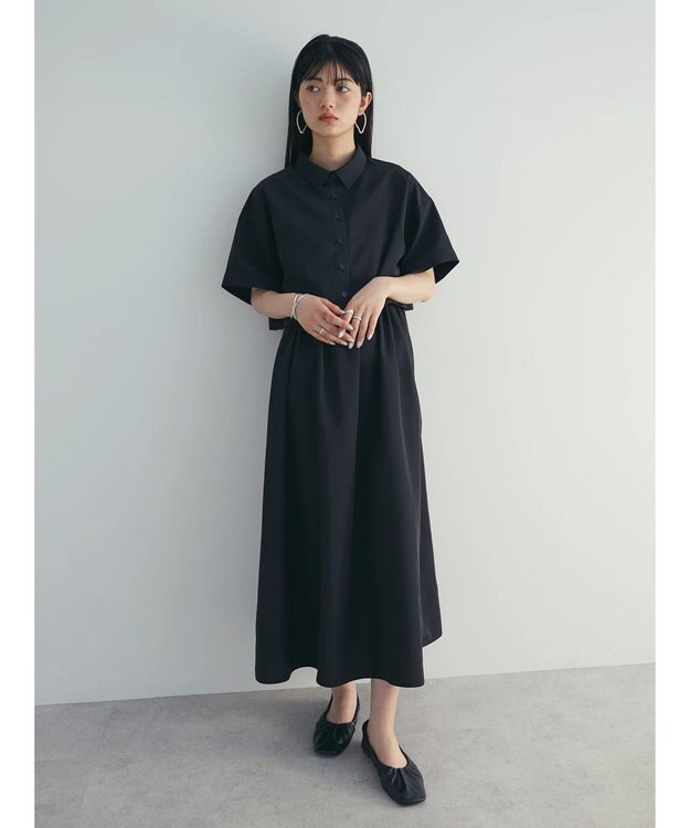 Green Parks armonia．ＳＥＴ２点　シャツワンピース Black