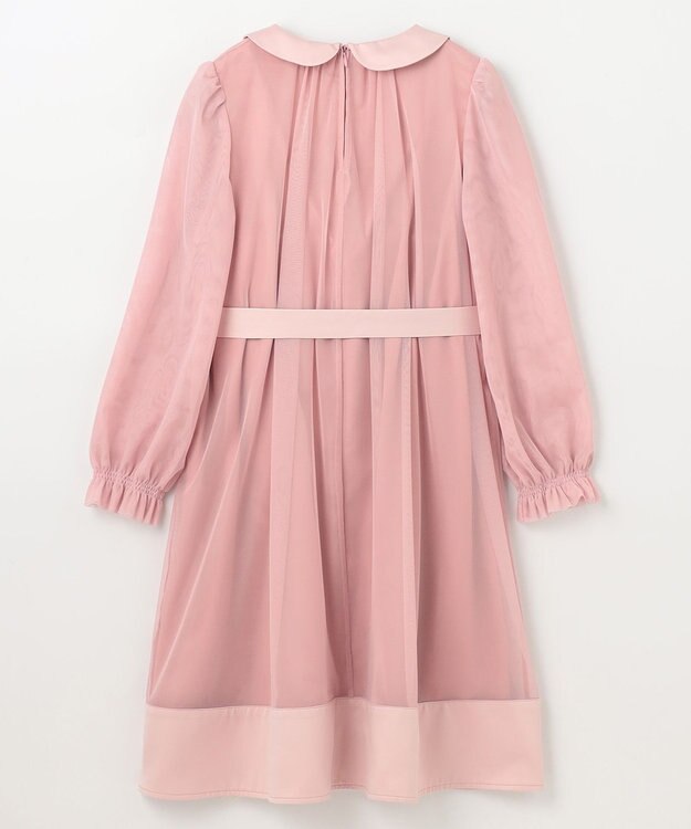 組曲 KIDS 【150-160㎝】チュールフレア ドレス ピンク