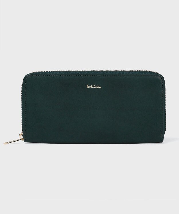 Paul Smith ベジタン SS26 長財布 ダークグリーン
