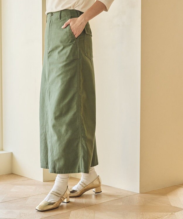AMERICAN HOLIC ベイカースカート Khaki