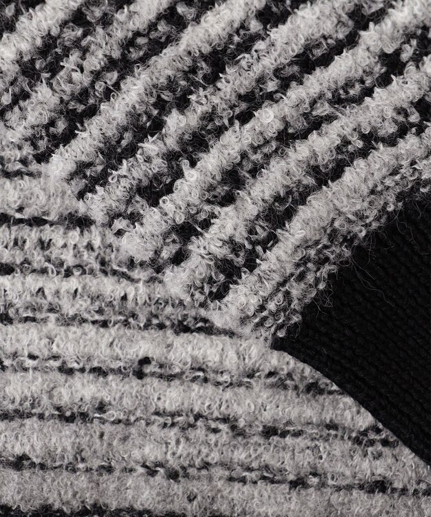 JOSEPH HOMME ヘアリーグラデーション　クルーネックニット ライトグレー系2