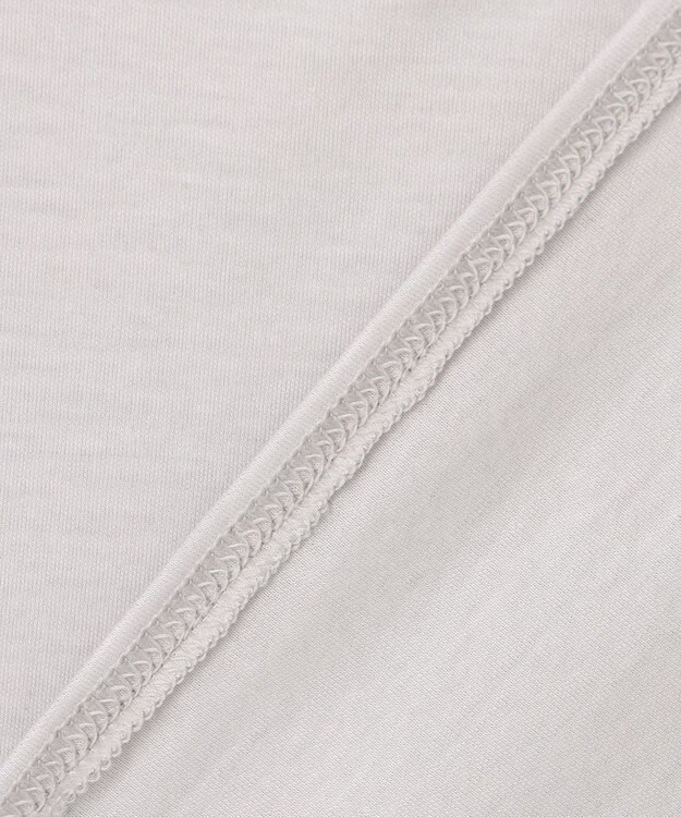 自由区 L 【ワコールコラボ・2点SET】シアーチェックニット プルオーバー グレー