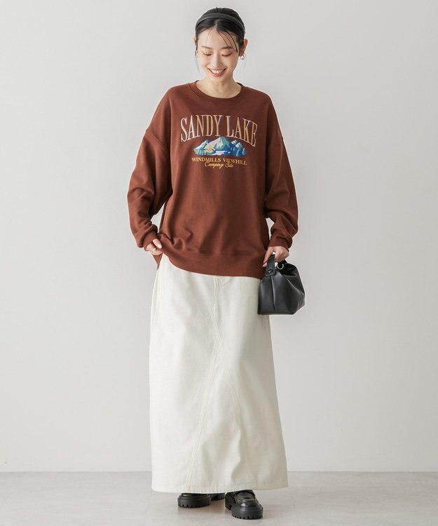 AMERICAN HOLIC ベイカースカート Ivory