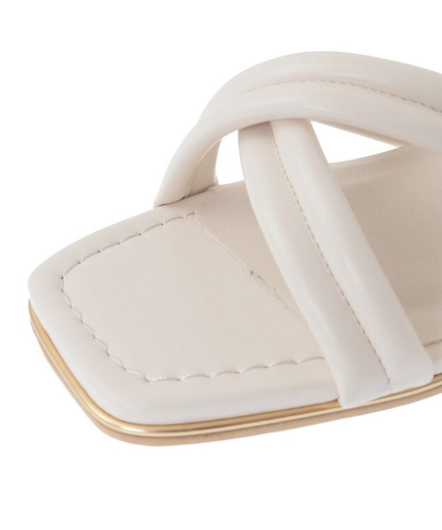 Green Parks ・ｍｉｎｉａ　チューブストラップサンダル Ivory