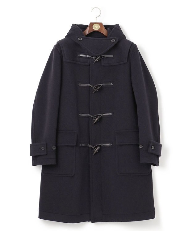 J.PRESS MEN 【定番】CUBABEACH トリプルパイル ダッフルコート ネイビー系