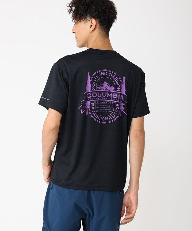 Columbia Columbia/ ハーパースパイアグラフィックショートスリーブTシャツ /コロンビア Black