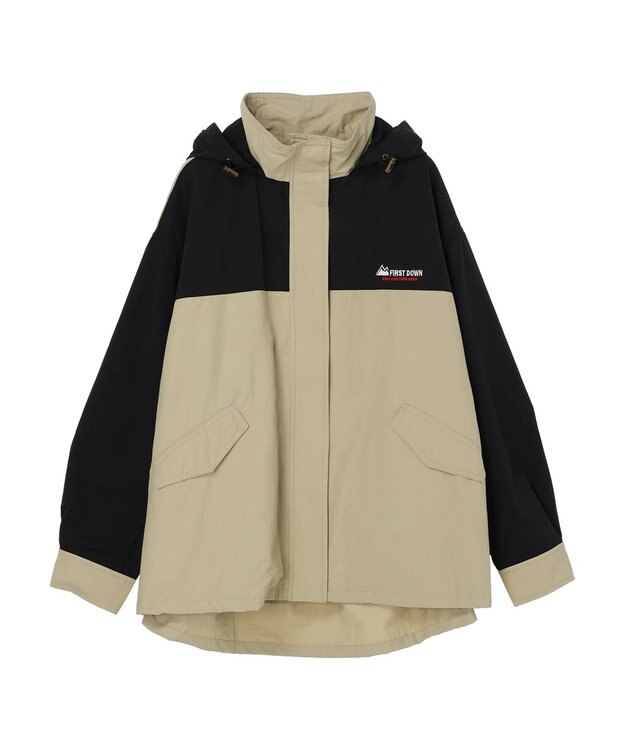 AMERICAN HOLIC ＦＩＲＳＴ　ＤＯＷＮ　バックフレアマウンテンパーカー Beige