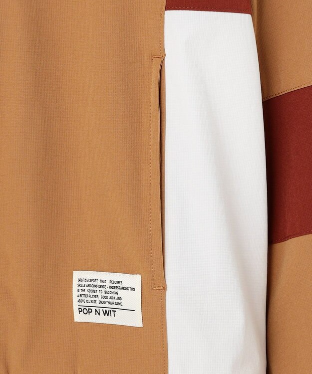 PW CIRCULUS 【ストレッチ素材】【WOMEN】トラックジャケット ゴルフウェア レディース ベージュ系