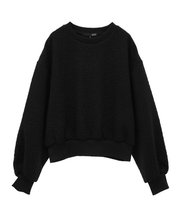 Green Parks ・ＳＵＧＡＲ　ＳＰＯＯＮバラジャカードプルオーバ Black