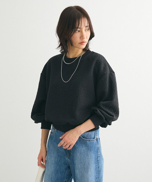 Green Parks ・ＳＵＧＡＲ　ＳＰＯＯＮバラジャカードプルオーバ Black