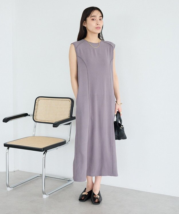 CRAFT STANDARD BOUTIQUE ノースリーブワンピース Gray