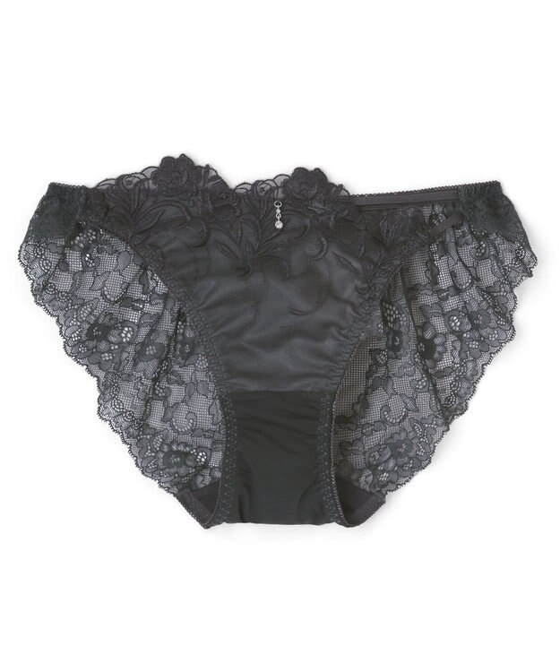 San-ai Resort（三愛水着楽園） エレガントコレクション【2502】デザインバックレースショーツ カーキ