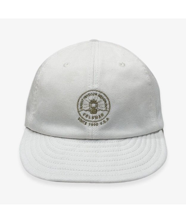 林八百吉商店 Coleman　デニムアンパイアキャップ ホワイト