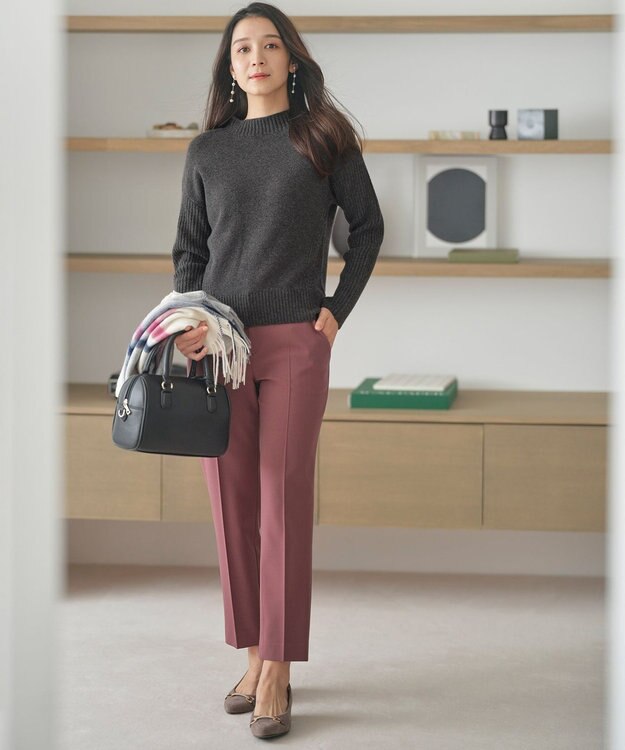 ANY SIS カシミヤミックス ストール アイボリー系