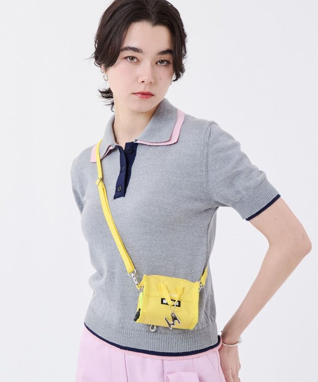 LeSportsac MSGM MICRO WEEKENDER/マイクロイエロー マイクロイエロー