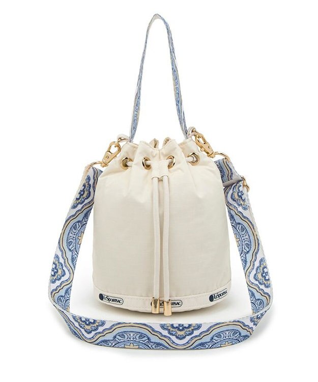 LeSportsac DRAWSTRING BUCKET XBODY/サンドヴォヤージュ サンドヴォヤージュ