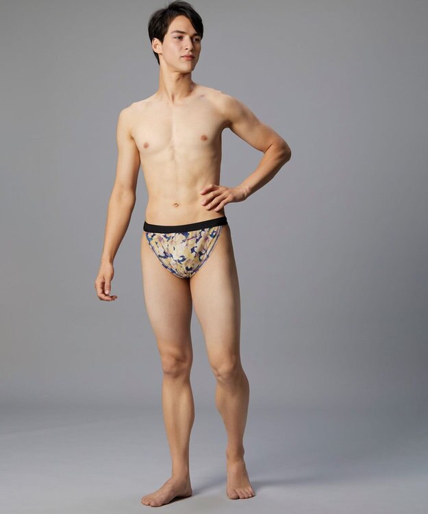 WACOAL MEN WACOAL MEN ブリーフ ふんどしスタイル 【ふんどしNEXT】 締めつけにくい 通気性がよい 前閉じ 下着 メンズ WF4039 /ワコールメン イエロー