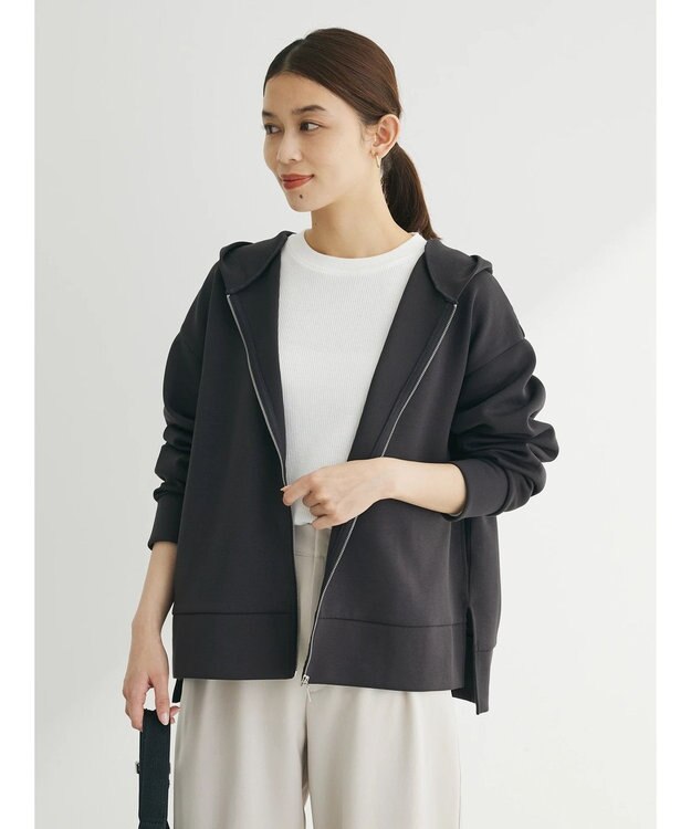 Green Parks Ｚｉｐダンボールパーカー Dark Gray