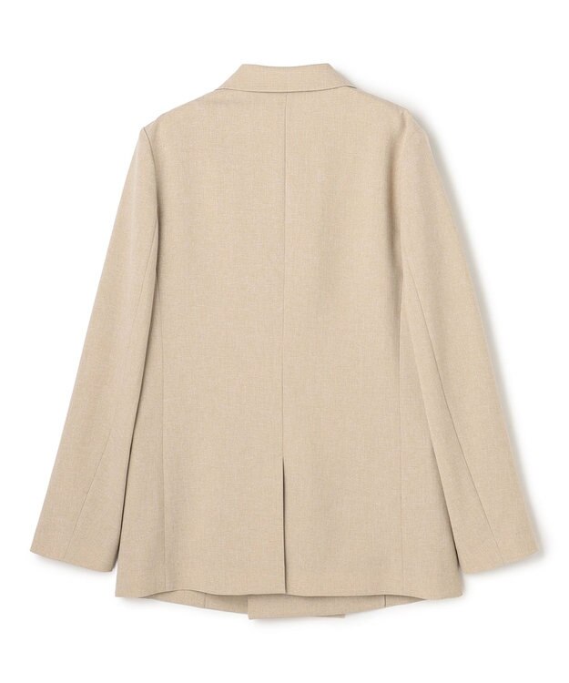 uncrave ウォッシャブルドライサップ ジャケット シャンブレーベージュ