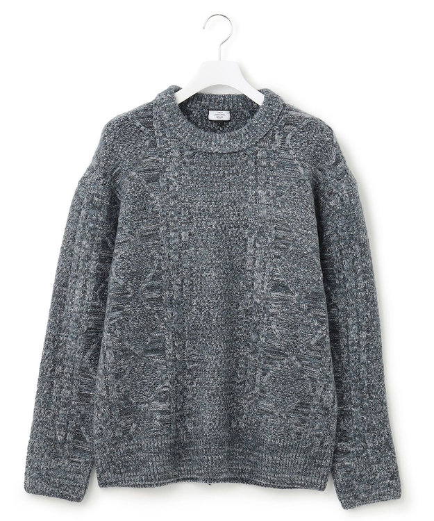 J.PRESS YORK STREET 【UNISEX】アランニット ブルー系5