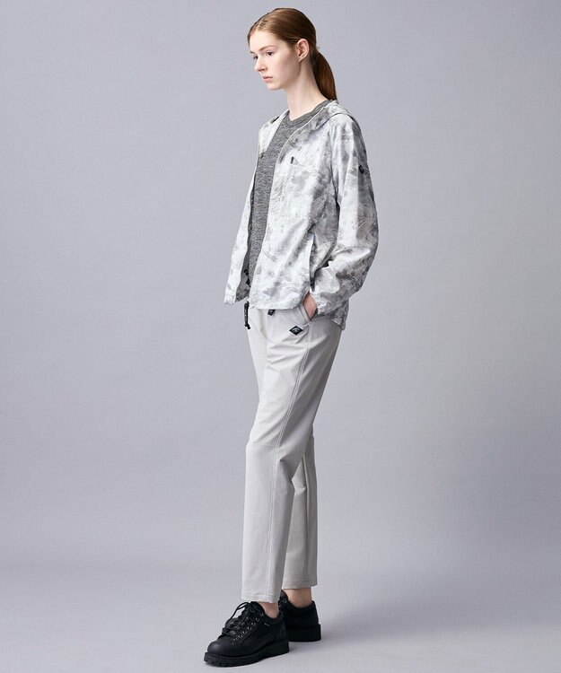 JOSEPH ABBOUD MOUNTAIN 【ストレッチ/軽量/ECO撥水/ポケッタブル】エンボスストレッチ パーカー ライトグレー系5