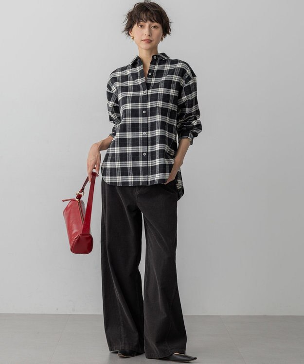 23区 【VERY掲載】シリンダー バッグ レッド系