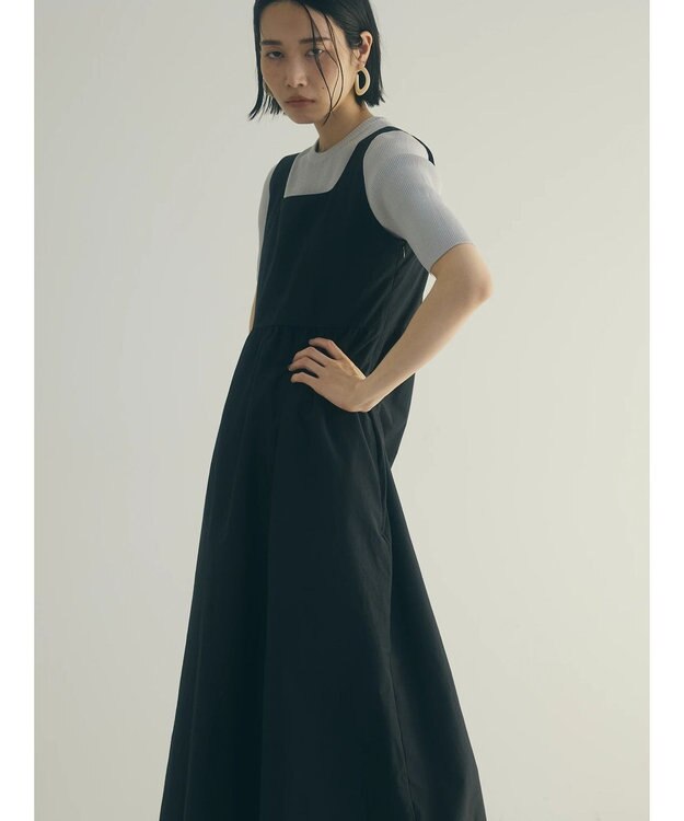 Green Parks armonia.バルーンワンピース Black