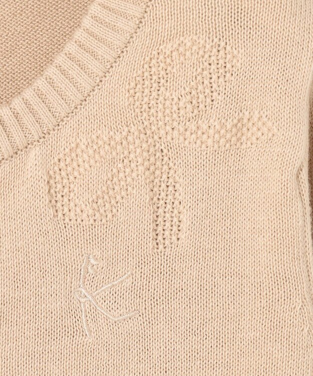 組曲 KIDS 【110-140㎝】クラシック カーディガン ベージュ