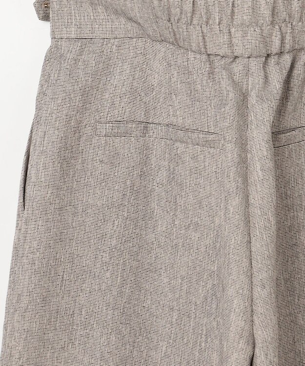 ANY SIS 【2WAY】サスペンダー付き ワイドパンツ ベージュ