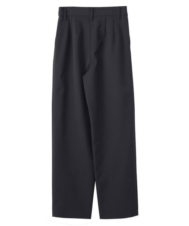 FORFORMO Stretch Tuck Pants  Regular ストレッチタックパンツ-レギュラー ブラック