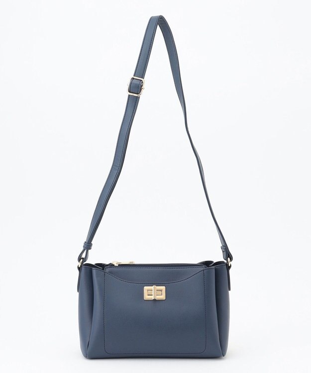 ANY マジカルライトショルダーバッグ ネイビー